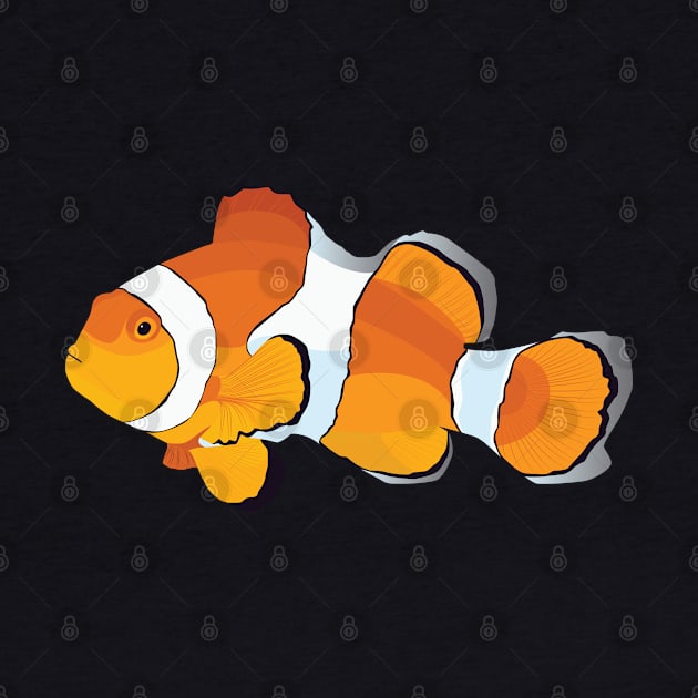 Clownfish illustration by MickeyEdwards